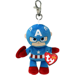 Ty Clips Portachiavi Captain America
