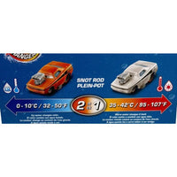 Veicolo cars cambia colore snot rod in arancione e argento con funzione 2-in-1 per auto giocattolo veicolo cars cambia