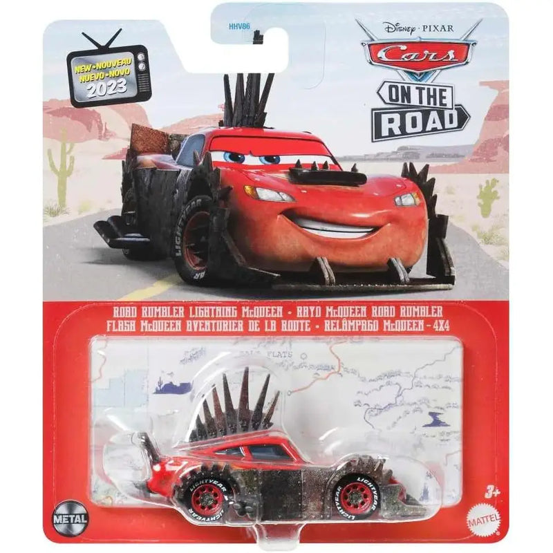Veicolo Cars Road Rumbler Saetta McQueen - mattel - Automobili giocattolo - 0194735110520
