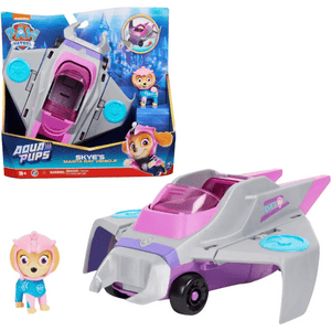 Veicolo trasformabile di Skye Paw Patrol Aqua Pups