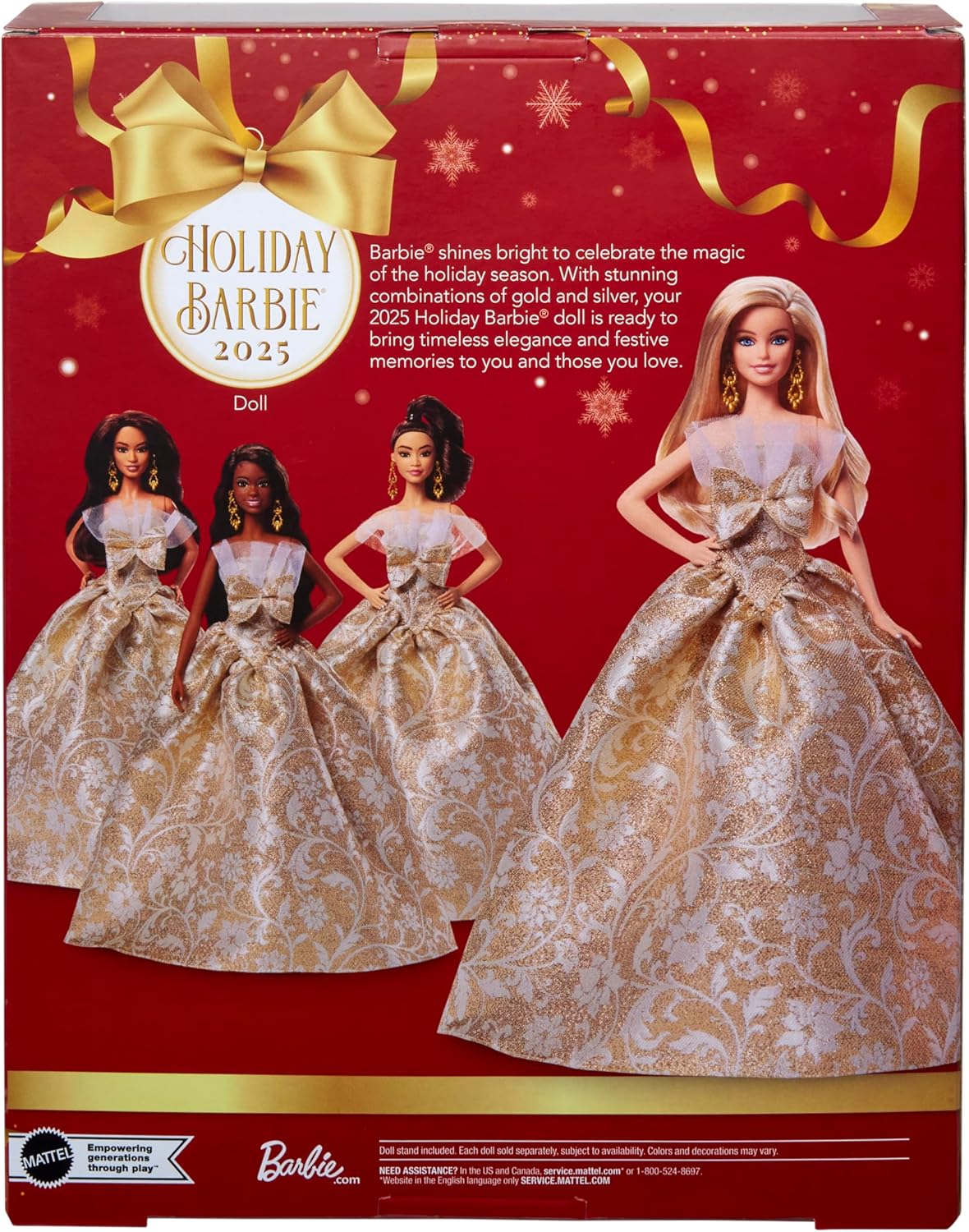 Barbie Magia delle Feste 2025 - vestito barbie 2025