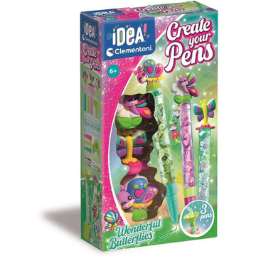 Wonderful Butterflies Laboratorio delle penne Clementoni Idea - 8005125188734