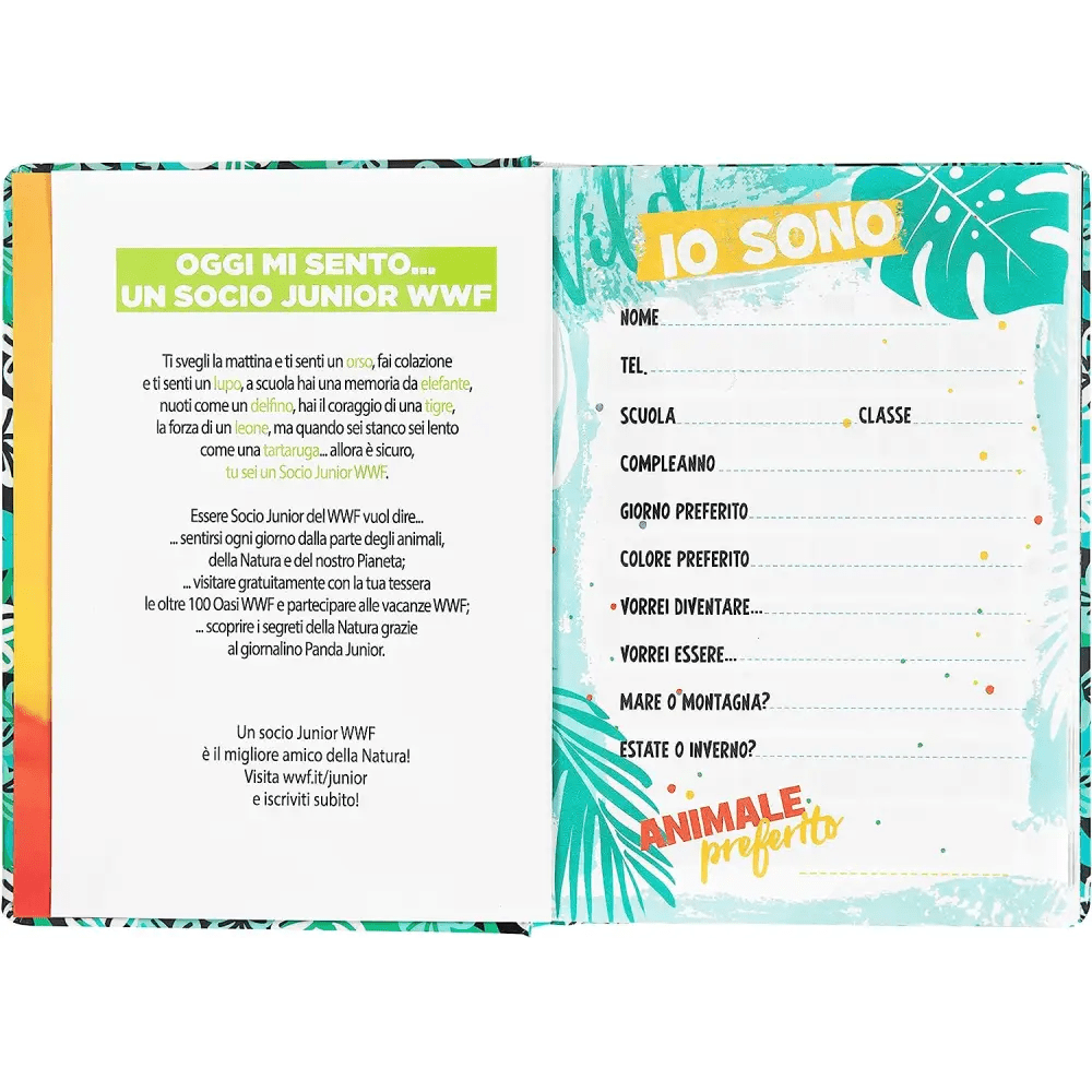 WWF Diario Scuola 2023 - 24 elefante - Giocattoli e Bambini - Toys Store8058263175401