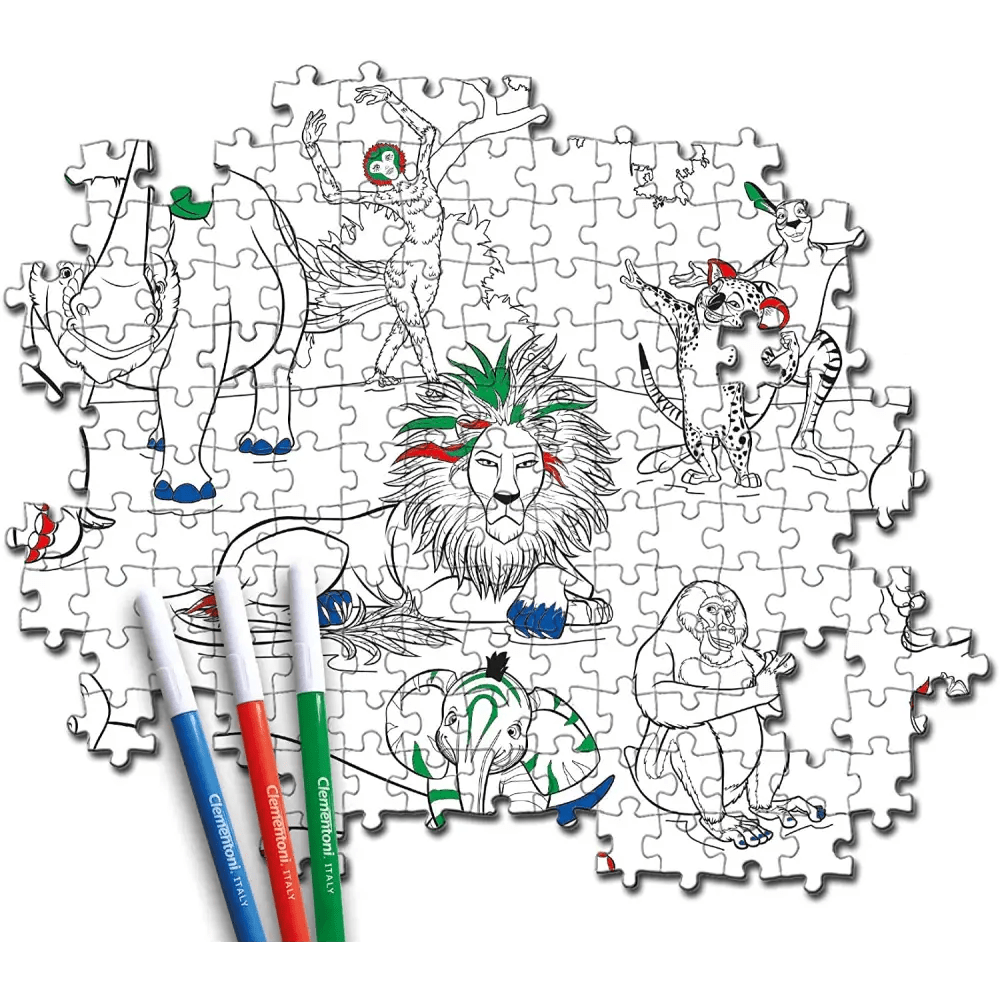 Zafari Supercolor Puzzle 104 pezzi - Giocattoli e Bambini - Toys Store8005125257010