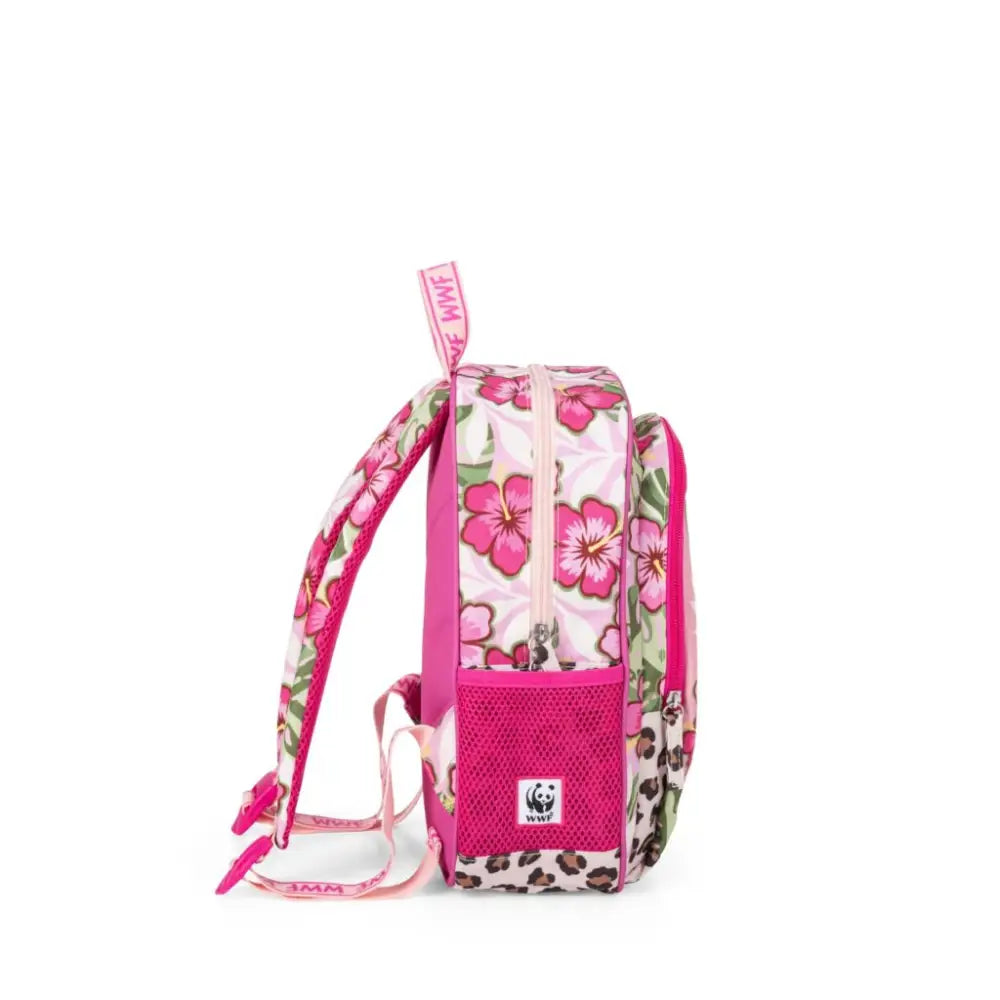 Zaino Asilo WWF Leopardo Rosa per Scuola Materna - Franco Panini - 8058263256148