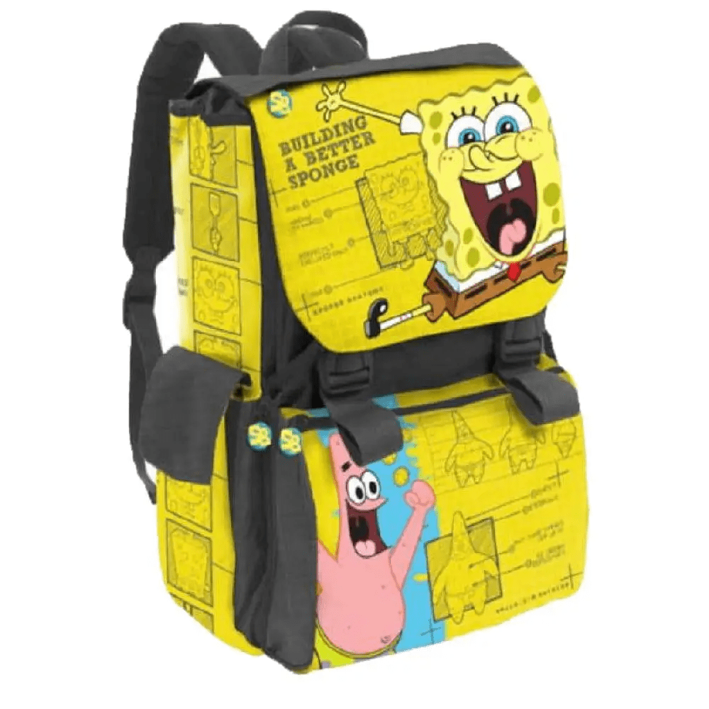 Zaino Scuola Estensibile Spongebob - Giocattoli e Bambini - Toys Store8018237305227