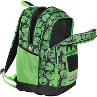 Zaino scuola organizzato Minecraft Verde/Nero 2025/2026 - Franco Panini - 8058263233538