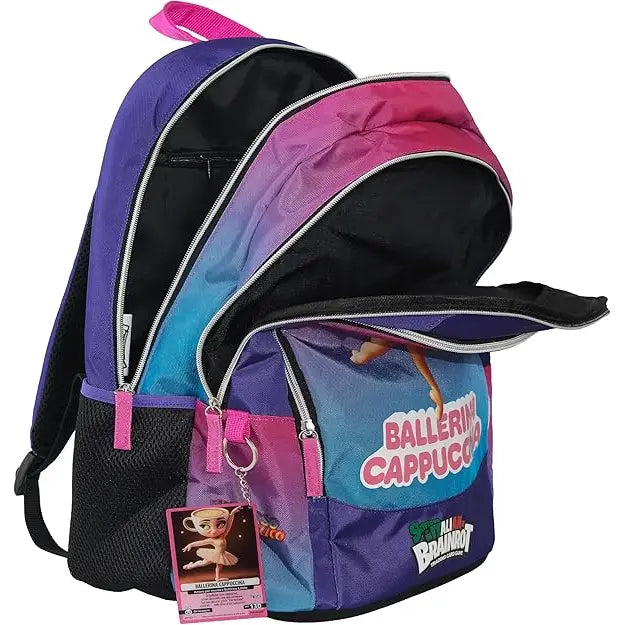 Zaino Scuola Skifidol Italian Brainrot Ballerina Cappuccina - Franco Panini - 8058263260664