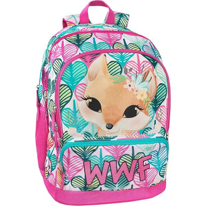 Zaino Scuola WWF Volpe Rosa Franco Panini