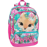 Zaino Scuola WWF Volpe Rosa Franco Panini - 8058263196666