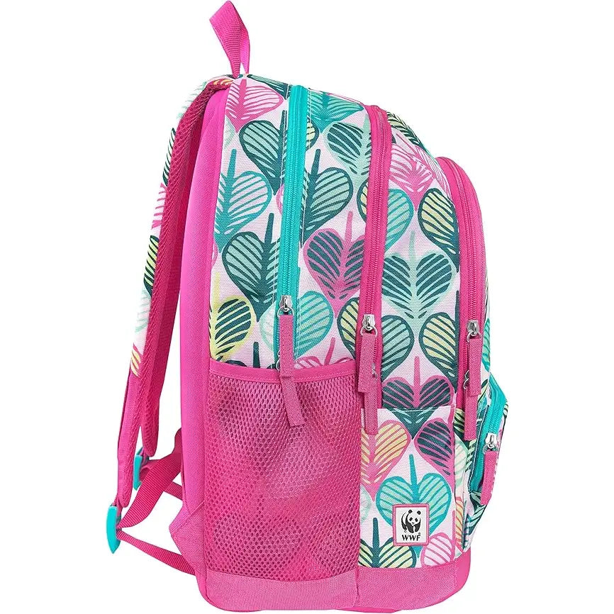 Zaino Scuola WWF Volpe Rosa Franco Panini - 8058263196666