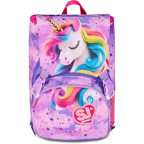 Zaino sdoppiabile FABLE JOURNEY Seven BIG Scuola SJ GANG Estensibile Girl Unicorno - 8055714217680