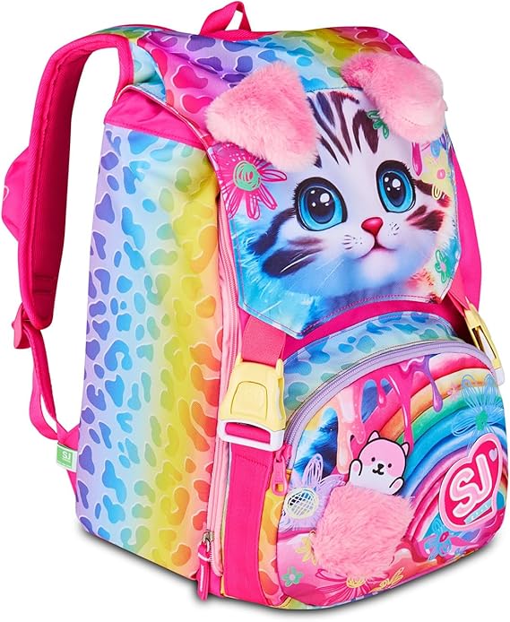 ZAINO SEVEN SJ ESTENSIBILE BIG - CAT&AIR - zaino sj gatto orecchie