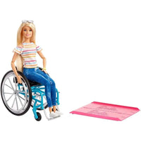 Barbie Fashionistas Sedia a Rotelle - Giocattoli e Bambini