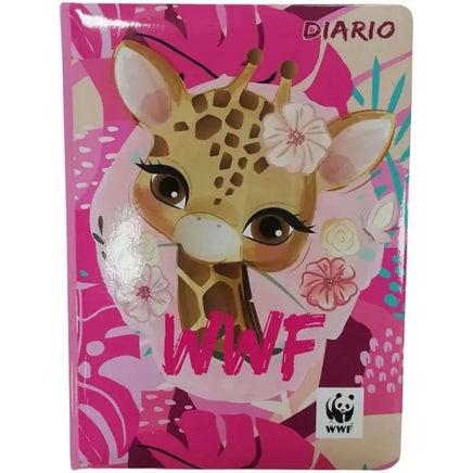 Diario 12 Mesi Illustrato WWF Giraffa - Giocattoli e Bambini