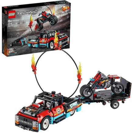 LEGO Technic 42106 Truck e moto dello Stunt Show - Giocattoli e Bambini