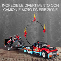 LEGO Technic 42106 Truck e moto dello Stunt Show - Giocattoli e Bambini