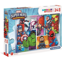 Marvel Super Hero Avengers Puzzle 24 Maxi Pezzi