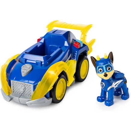 Paw Patrol Mighty Pups Veicolo deluxe Chase