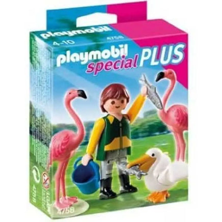 Playmobil 4758 - Guardiano con Uccelli Esotici - Giocattoli e Bambini