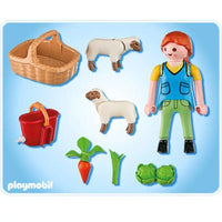 Playmobil 4765 - Ragazza di campagna con pecore - Giocattoli e Bambini