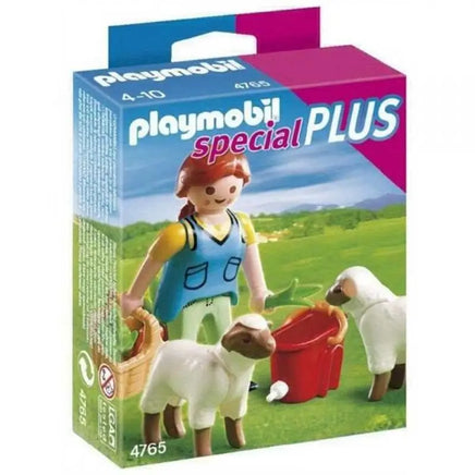 Playmobil 4765 - Ragazza di campagna con pecore - Giocattoli e Bambini