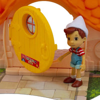 Playset Pinocchio la casa e la bottega di giocattoli