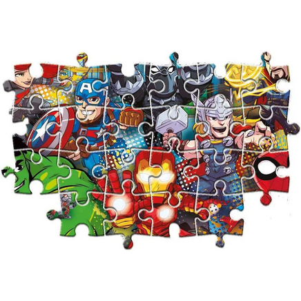 Puzzle Supercolor Marvel Super Hero 60 pezzi Maxi - Giocattoli e Bambini
