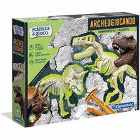 Scienza e Gioco Archeogiocando T-Rex e Triceratopo - Giocattoli e Bambini