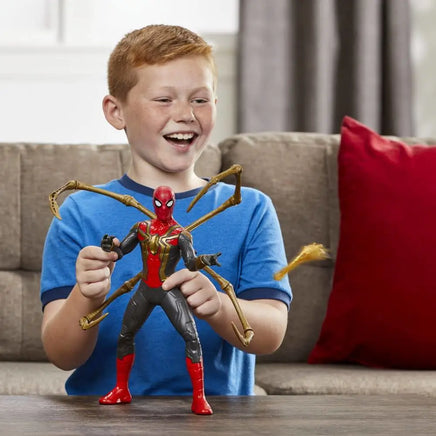 Spider-Man Action Figure con Tuta Thwip Blast Integrata - Giocattoli e Bambini